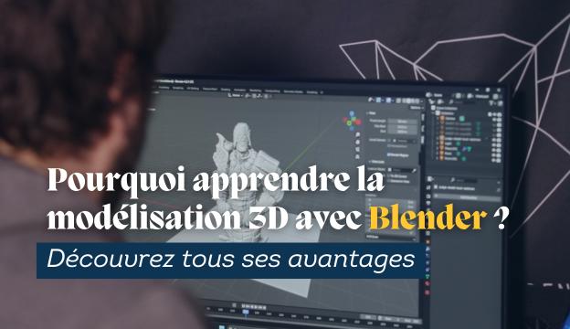 apprendre la modélisation 3D avec Blender