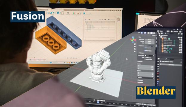 Fusion 360 vs Blender