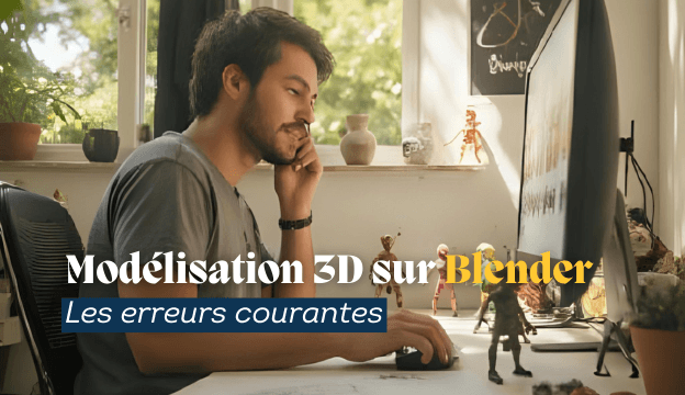erreurs courantes de modélisation 3D sur Blender