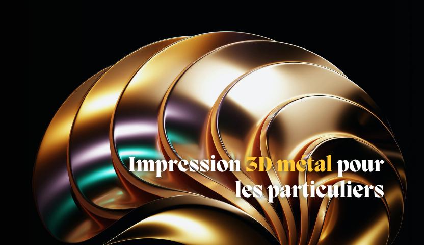 impression 3d métal pour les particuliers