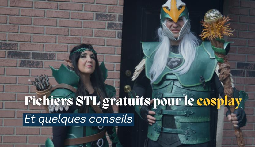 fichiers stl cosplay gratuits