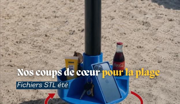 fichiers stl été accessoires de plage